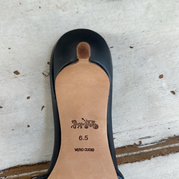 Coach Margot Signature Denim Sandal size 6.5 - Picture 6 of 7